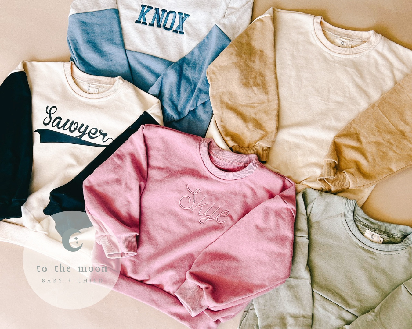 custom-toddler-sweatshirts-stack